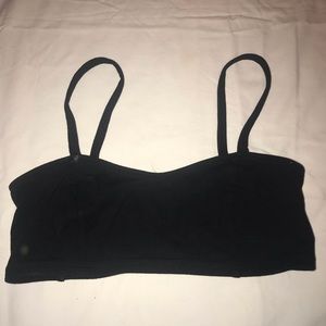 EXPRESS Black bralette w/ cutouts